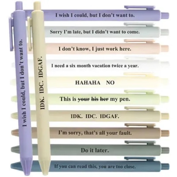 Other - Novelty Pens (Set of 12)
